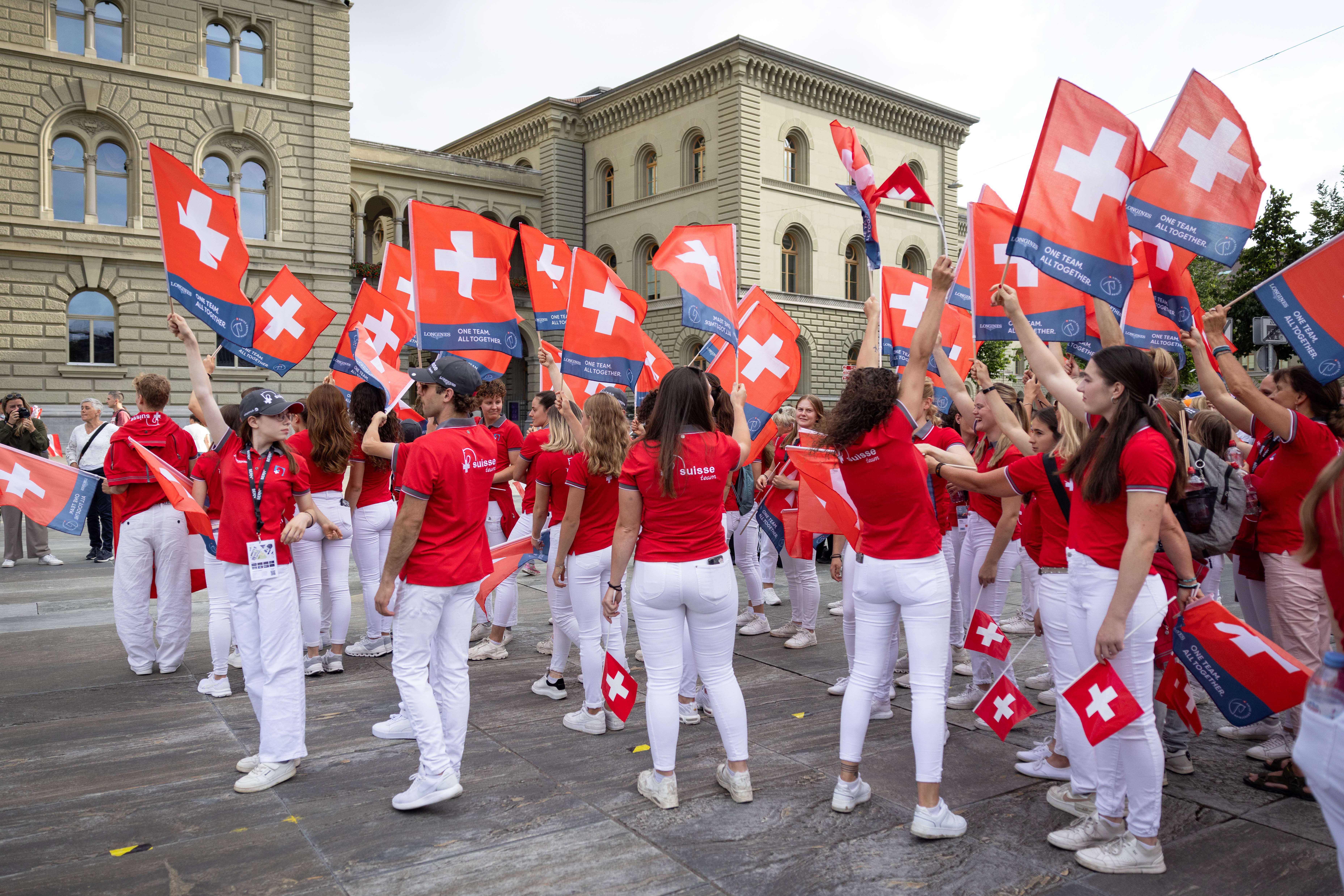 Eröffnungszeremonie Vaulting WM/EM Bern 2024